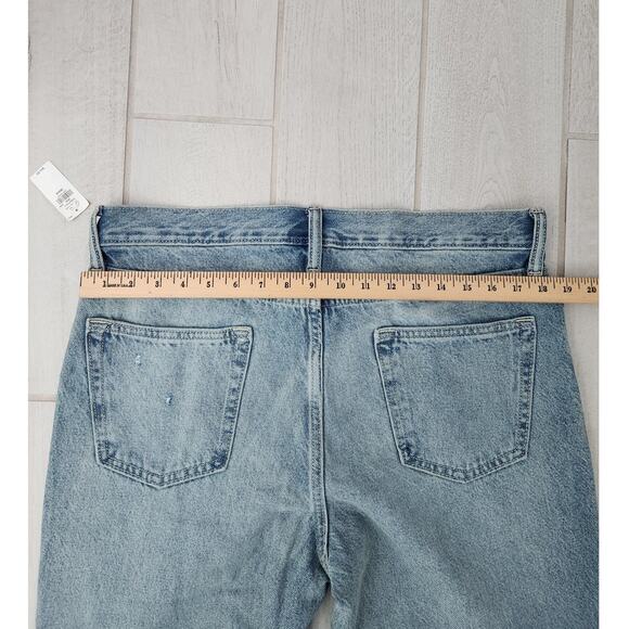 Old Navy Jeans Men's 36x30 Straight Taper Distressed Light Wash NEW $54 - Picture 8 of 9
